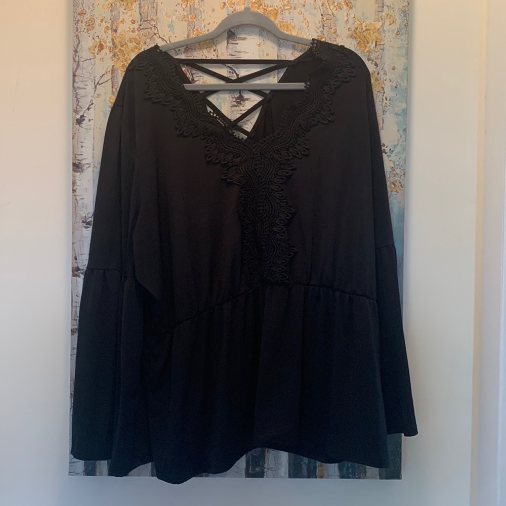 Maurice’s black blouse 2x